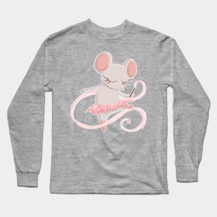 Ballet Mouse Long Sleeve T-Shirt